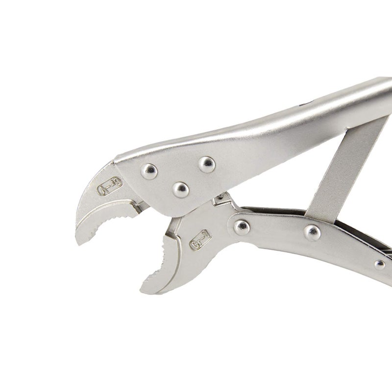 GOSWIFT 12-inch Heavy Duty Locking Pliers, Chrome Vanadium Steel, Curved Jaw Locking Pliers - Image 3